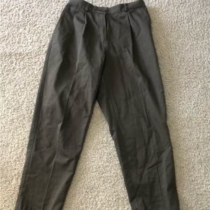 Green Demin Pants by L.L. Bean
